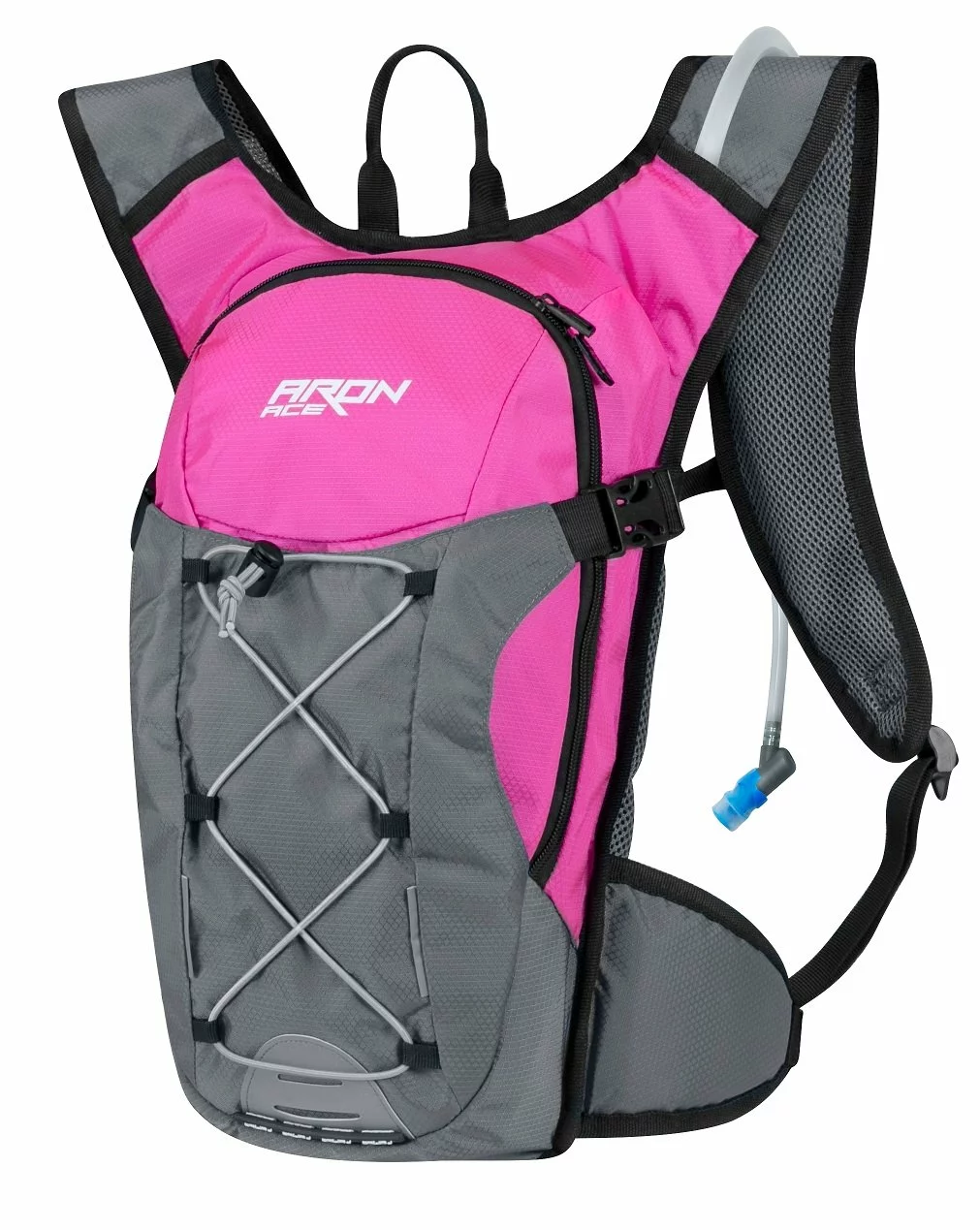 Force Aron Ace Rygsæk 10L Pink/Grå 1 Force Aron Ace Rygsæk 10L Pink/Grå