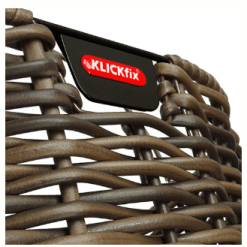 KLICKfix Structura Oval Kurv I Brun -Cykelrygsække Salg KLICKfix Structura oval kurv i brun 1563533987 02