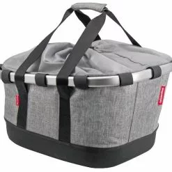 Klickfix Cykelkurv Grå GT 2L