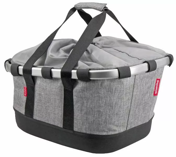 Klickfix Cykelkurv Grå GT 2L 1 Klickfix Cykelkurv Grå GT 2L