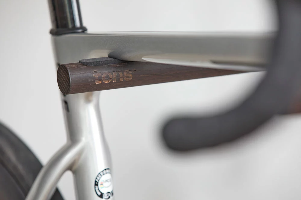 Tons Ophæng Til Cykel Røget Egetræ 3 Tons Ophæng Til Cykel Røget Egetræ - Billede 3