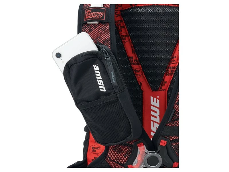 USWE Backpack Flow 16 Sort/Rød 10 USWE Backpack Flow 16 Sort/Rød - Billede 10