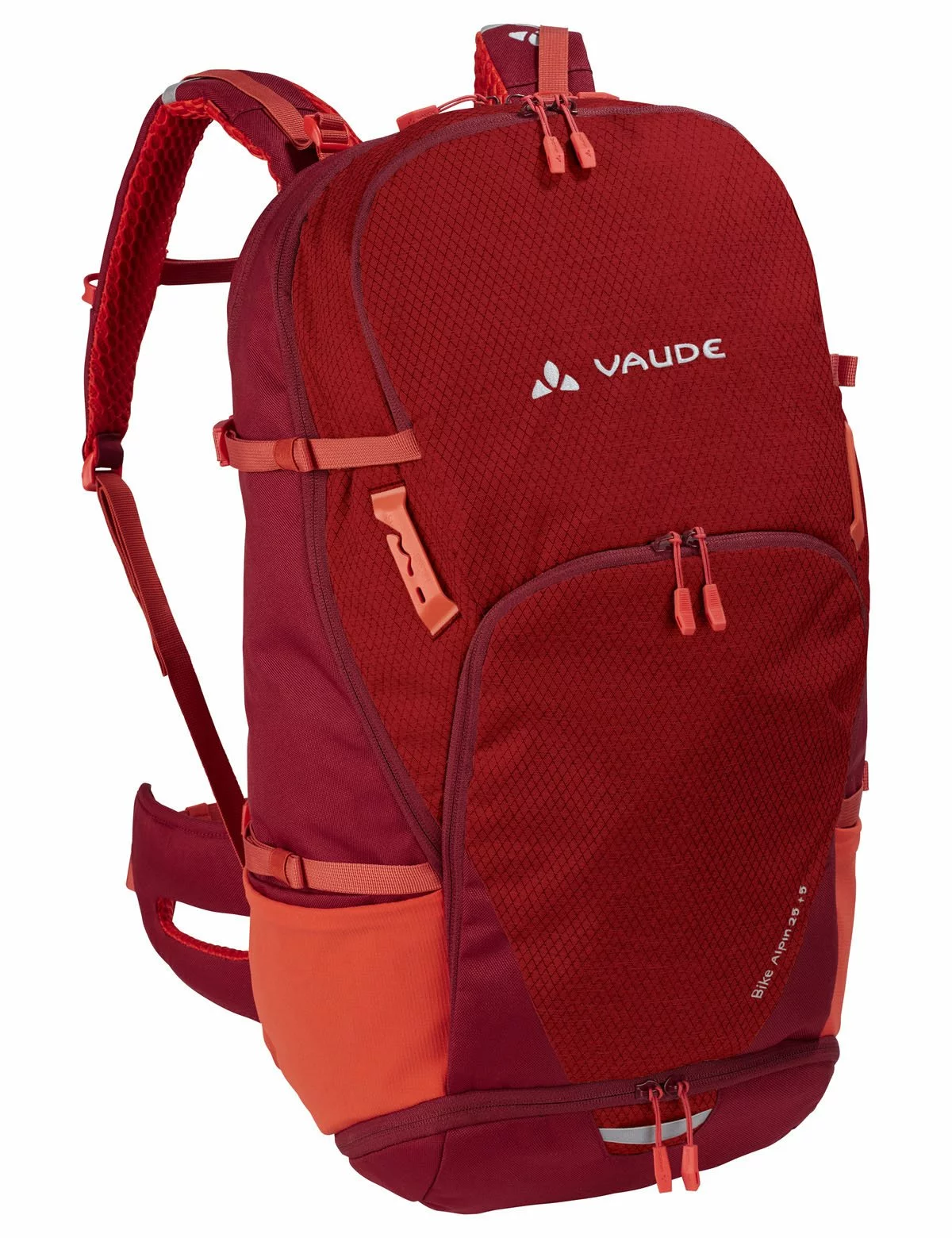 Vaude Alpin 25+5 Liter Rygsæk Rød 1 Vaude Alpin 25+5 Liter Rygsæk Rød
