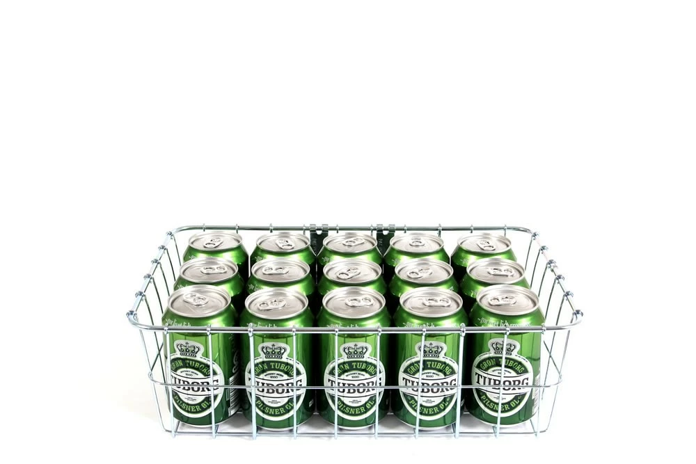 Wald Multifit Kurv 38x25x12cm Sølv 2 Wald Multifit Kurv 38x25x12cm Sølv - Billede 2