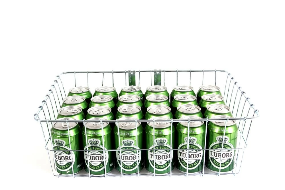 Wald Multifit Kurv 46x33x15cm Sølv 2 Wald Multifit Kurv 46x33x15cm Sølv - Billede 2