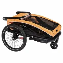 XLC Duo S Cykeltrailer Til 2 Børn Orange 15 XLC Duo S Cykeltrailer Til 2 Børn Orange -Cykelrygsække Salg XLC Duo S Cykeltrailer til 2 Boern Or 1654851789 07
