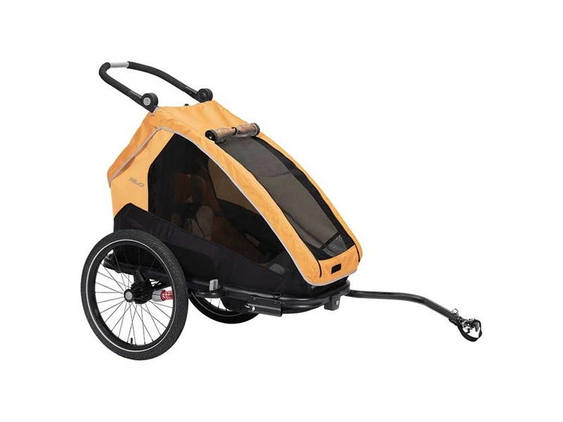 XLC Mono S Cykeltrailer Til 1 Barn Orange 1 XLC Mono S Cykeltrailer Til 1 Barn Orange