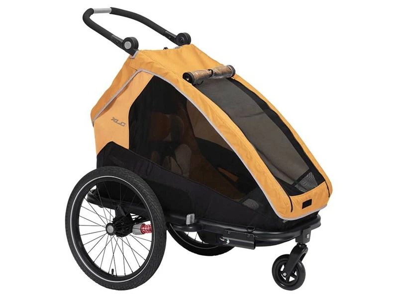 XLC Mono S Cykeltrailer Til 1 Barn Orange 2 XLC Mono S Cykeltrailer Til 1 Barn Orange - Billede 2