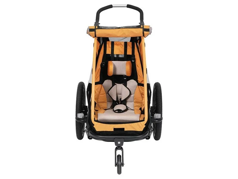 XLC Mono S Cykeltrailer Til 1 Barn Orange 3 XLC Mono S Cykeltrailer Til 1 Barn Orange - Billede 3