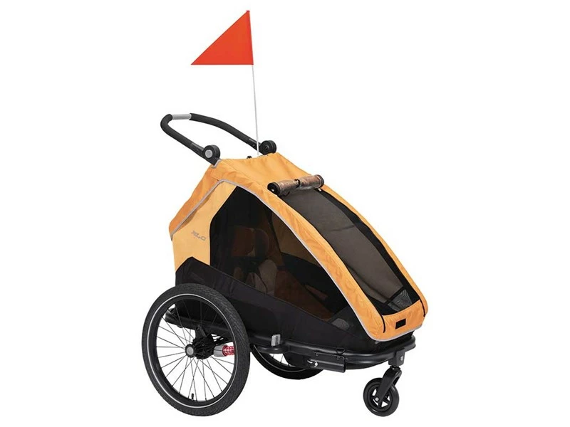XLC Mono S Cykeltrailer Til 1 Barn Orange 6 XLC Mono S Cykeltrailer Til 1 Barn Orange - Billede 6