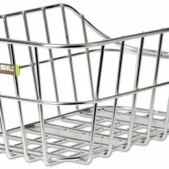Basil Bagkurv Cento Alu 40x24x21 Sølv