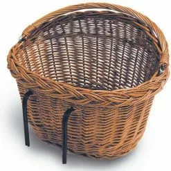 Basil Detroit Cykelkurv I Brun Flet