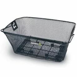 Basil Como Bagkurv Sort Med Fjeder Montering