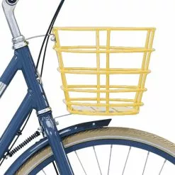 28" Gul Norden Kurv Med Træbund -Cykelrygsække Salg kurvgulmtrabund282016 01
