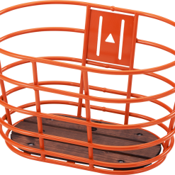 28" Orange Norden Kurv Med Træbund