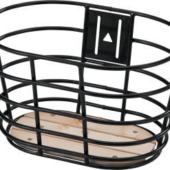 20"-26" Sort Norden Kurv Med Træbund