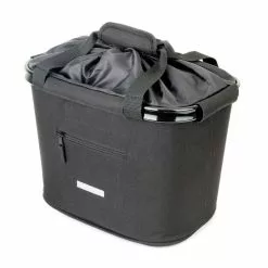 Taske/cykelkurv Sort